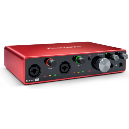 Изображение 4 (Аудио интерфейс USB FOCUSRITE Scarlett 8i6 3rd Gen)