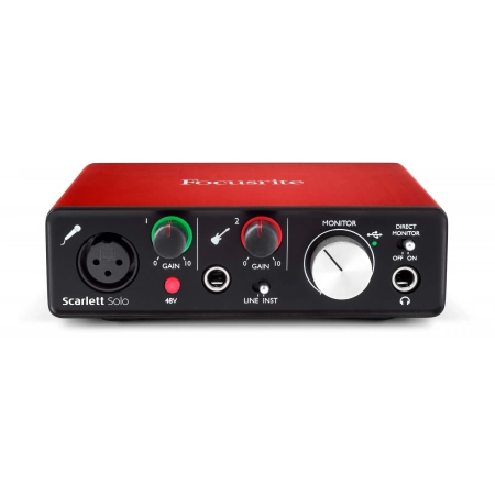 Изображение 1 (Аудио интерфейс USB FOCUSRITE Scarlett Solo 2nd Gen)