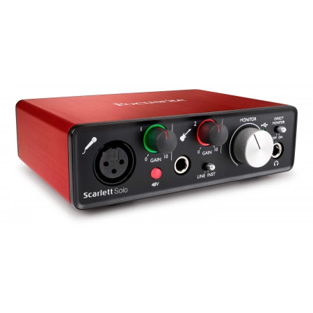 Изображение 5 (Аудио интерфейс USB FOCUSRITE Scarlett Solo 2nd Gen)