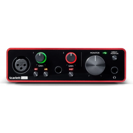 Изображение 5 (Аудио интерфейс USB FOCUSRITE Scarlett Solo 3rd Gen)