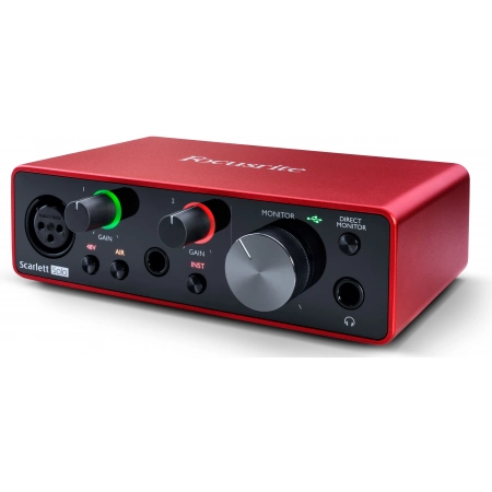 Изображение 3 (Аудио интерфейс USB FOCUSRITE Scarlett Solo 3rd Gen)