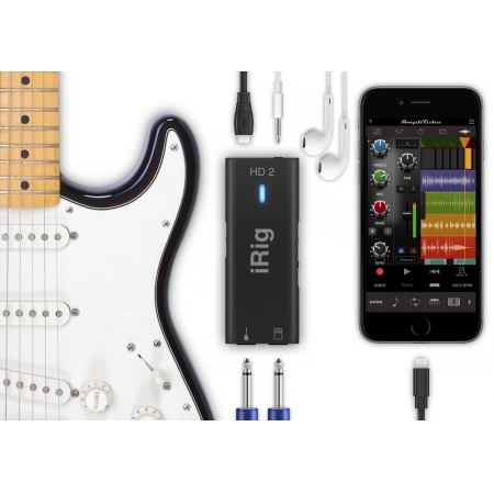 Изображение 2 (Компактный аудио интерфейс IK MULTIMEDIA iRig HD 2)