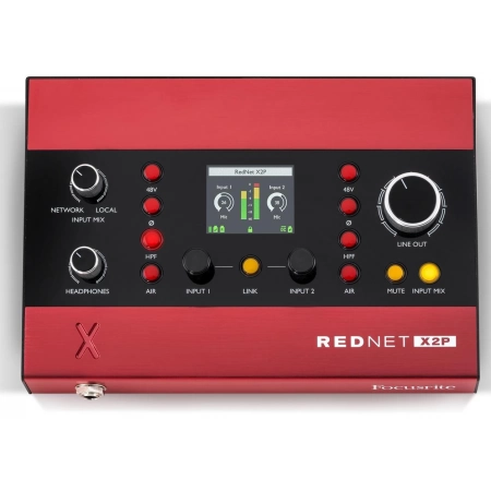 Изображение 1 (Dante-интерфейс 2х2 FOCUSRITE RedNet X2P)