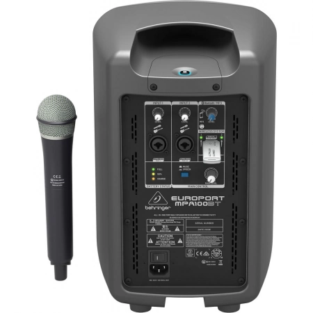 Изображение 2 (Портативная акустическая система 6' Behringer MPA100BT)