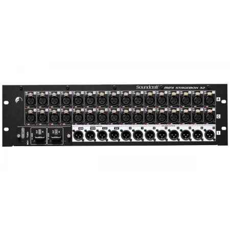 Мини стейджбокс Soundcraft MSB-16R Cat5 Mini Stagebox 16 (2U)