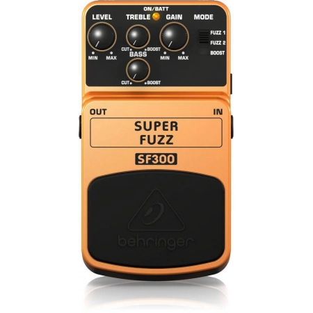 Изображение 1 (Гитарная педаль эффекта Fuzz Behringer SUPER FUZZ SF300)