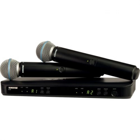 Изображение 1 (Двухканальная радиосистема Shure BLX288E/B58 M17 662-686 MHz)