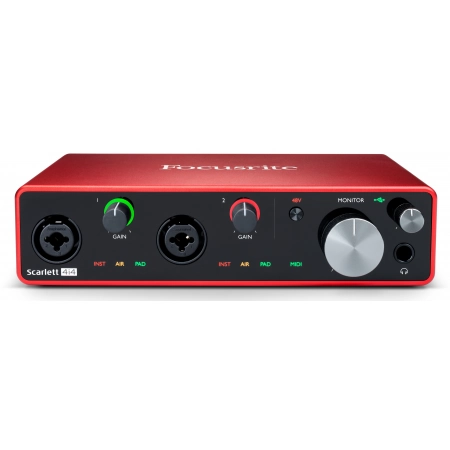 Изображение 5 (Аудио интерфейс USB FOCUSRITE Scarlett 4i4 3rd Gen)