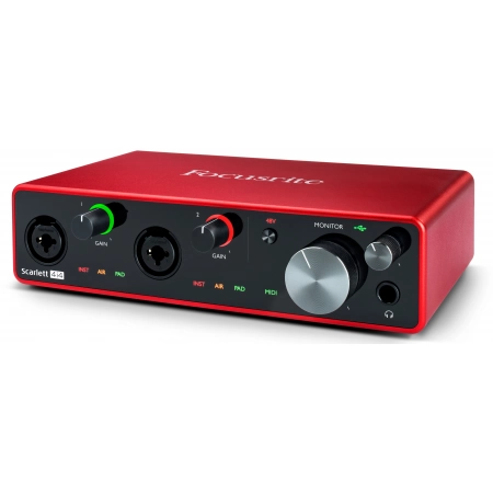 Изображение 3 (Аудио интерфейс USB FOCUSRITE Scarlett 4i4 3rd Gen)