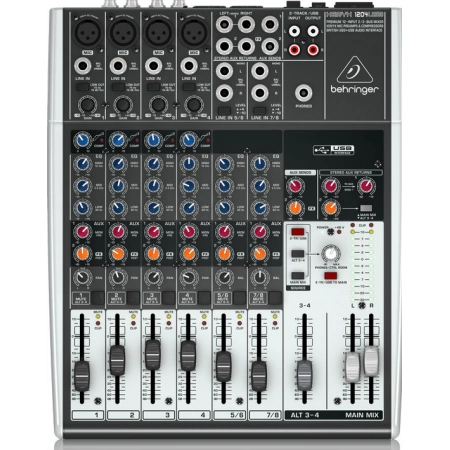 Изображение 5 (Малошумящий микшерный пульт премиум-класса Behringer 1204USB)