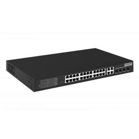 Коммутатор 24-портовыйFast Ethernet с PoE OSNOVO SW-62444(400W)