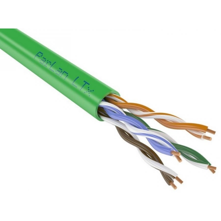 Кабель витая пара (LAN) для структурированных систем связи Паритет ParLan U/UTP Cat5e PVCLS нг(А)-FRLSLTx 2х2х0,52