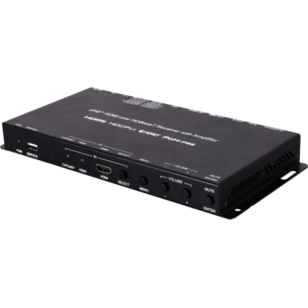 Изображение 1 (Приемник сигналов HDMI 4Kх2K/60 с Ethernet, ИК, RS-232 и стереоаудио со встроенным усилителем Cypress CH-2540RX)