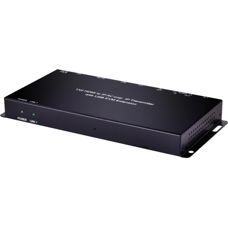 Изображение 1 (Передатчик KVM-сигналов 2 х HDMI, аудио, ИК, USB и RS-232 по 1000BaseT Cypress CH-352TX)