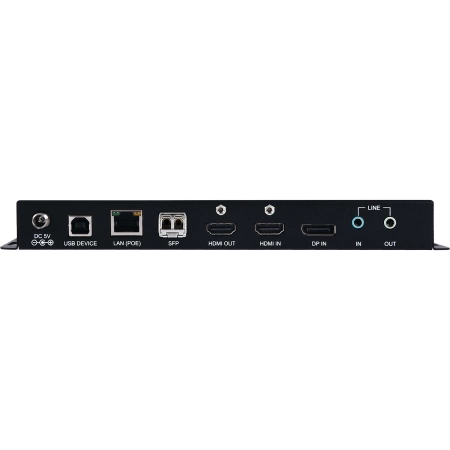 Изображение 2 (Передатчик / приемник сигналов HDMI 4Kх2K/60, DisplayPort (YUV 4:2:0) с работой по витой паре CAT5e и по оптическому кабелю Cypress CH-U331TR)