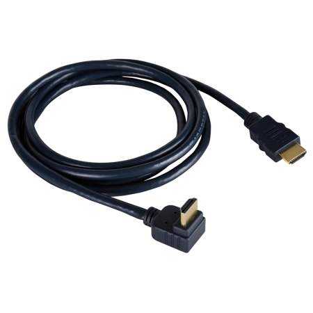 Высокоскоростной кабель HDMI 4K/60 (4:4:4) и Ethernet (вилка-вилка), угловой разъем Kramer C-HM/RA-6