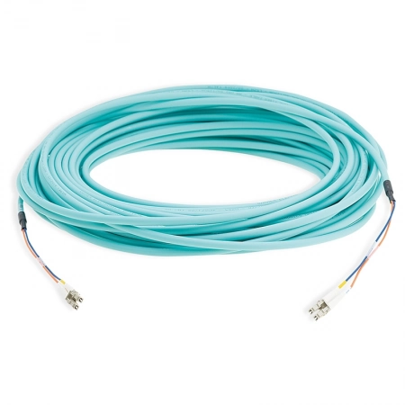 Малодымный оптоволоконный кабель OM3 с разъемами 2LC, без галогенов Kramer CLS–2LC/OM3–33