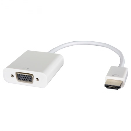 Изображение 1 (Переходник HDMI (вилка) на VGA (розетка) с аудиовыходом miniJack 3,5 мм (розетка) Kramer ADC-HM/GF)