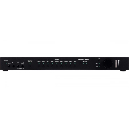 Изображение 3 (Масштабатор сигналов 4 х HDMI, 2 х HDBaseT, USB-C, 2 х VGA, микрофонного и 6 х стереоаудио в HDMI и HDBaseT Cypress CSC-6030HB)