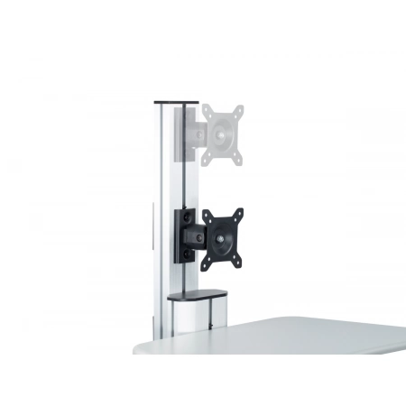 Изображение 6 (Напольная мобильная стойка для монитора ErgoFount KFT 1601 Silver)