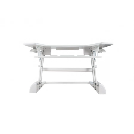 Изображение 9 (Настольная подставка под компьютер для работы стоя и сидя с полкой для клавиатуры ErgoFount BSSD-76 White)