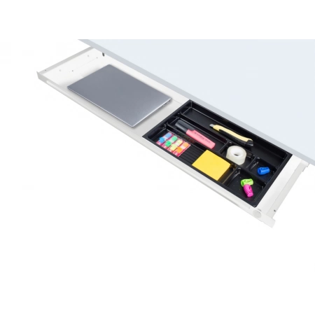 Изображение 1 (Выдвижной ящик-органайзер для канцелярских принадлежностей и ноутбука под стол ErgoFount PTS8725W)