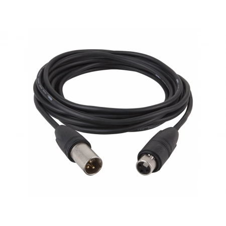 Всепогодный кабель DMX XLR 3-pin (розетка-вилка), IP65 Sagitter SG IPCDLU10