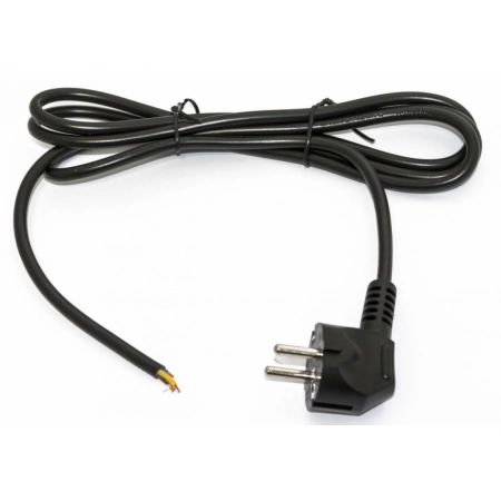 Кабель с вилкой Hyperline PWC-SHM-OE-3.0-BK