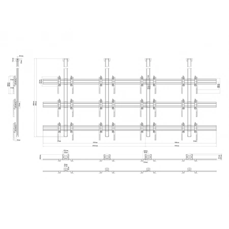 Изображение 2 (Потолочное крепление для видеостены Vogels C3430 Silver)