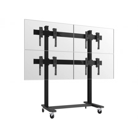 Изображение 3 (Напольный мобильный стенд для видеостены Vogels FTB2264 Black)