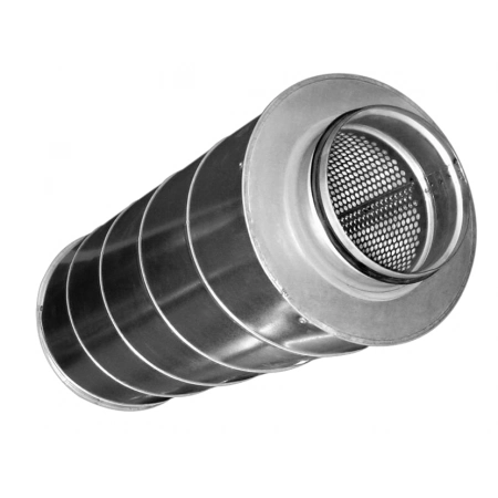 Шумоглушитель для круглых воздуховодов SHUFT SCr 125/600