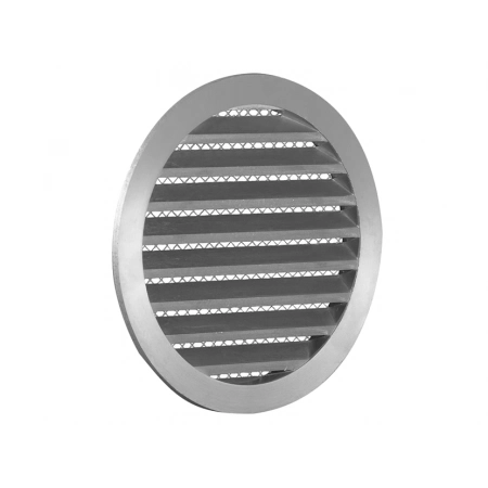 Алюминиевая наружная решетка для круглых воздуховодов SHUFT PGC 100