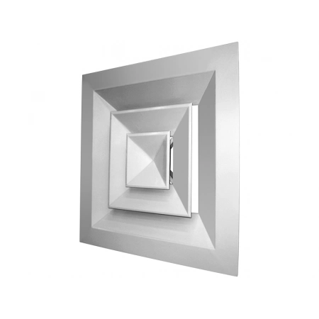 Изображение 1 (Алюминиевая потолочная решетка SHUFT 4CA 450x450)