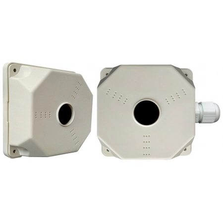 Коробка монтажная для камер видеонаблюдения с гермовводом Магнито-Контакт МК+Видео с гермовводом