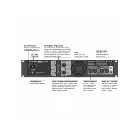 Изображение 3 (Усилитель Crown XTi6002)