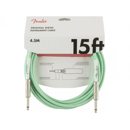 Изображение 1 (Инструментальный кабель Fender 15` OR INST CABLE SFG)