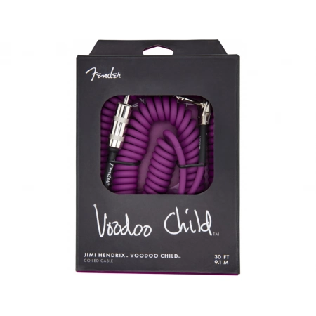 Изображение 1 (Гитарный кабель jack-jack Fender HENDRIX VOODOO CHILD CABLE PURPLE)