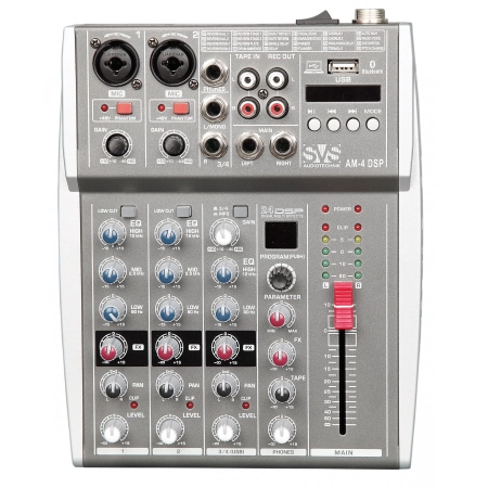 Микшерный пульт аналоговый SVS Audiotechnik mixers AM-4 DSP
