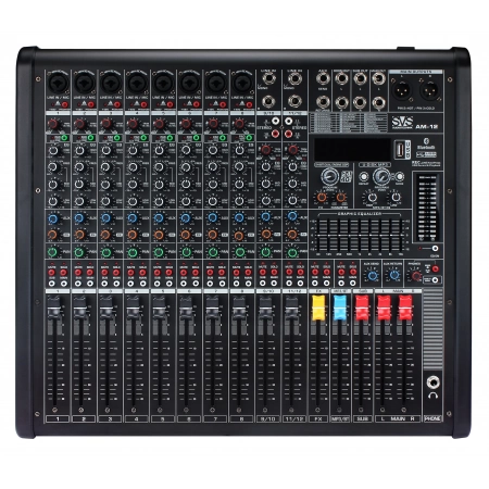 Изображение 1 (Микшерный пульт аналоговый SVS Audiotechnik mixers  AM-12)