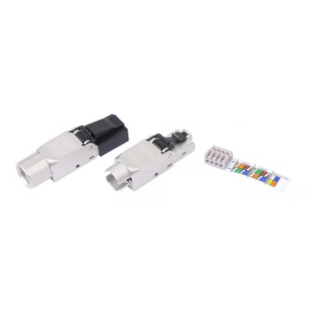 Разъем RJ-45 Hyperline PLUD-8P8C-S-C6A-SH