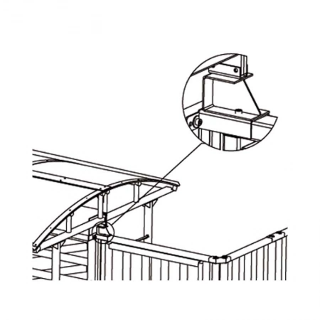 Кронштейн PERCo PERCo-RF01 0-09