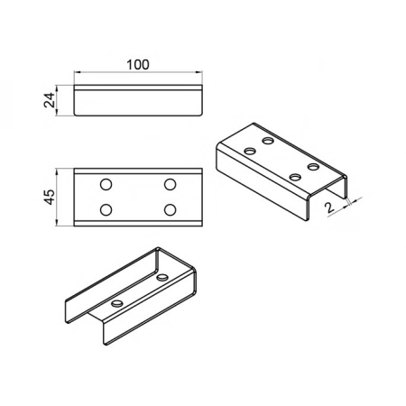 Кронштейн CAME CAME 001PSGRMCAME 001