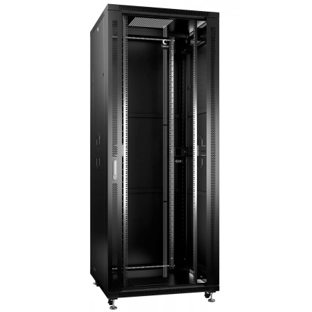 Шкаф напольный 19-дюймовый, 42U CABEUS SH-05C-42U80/80-BK (8577c)