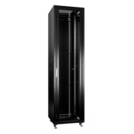 Шкаф напольный 19-дюймовый, 47U CABEUS SH-05C-47U60/60-BK (8561c)