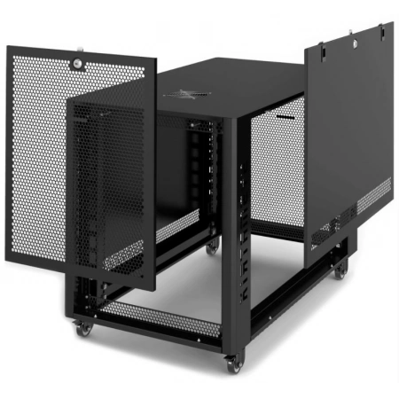 Шкаф серверный напольный 19-дюймовый, 12U SYSMATRIX MR 6012.933 (7788s)