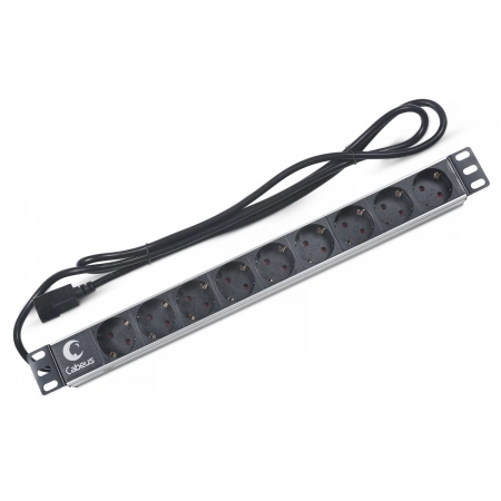 Блок розеток 19 шкафов CABEUS PDU-9P-2IEC (7287c)