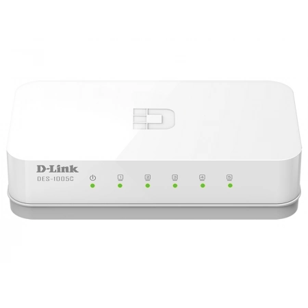 Коммутатор с 5 портами 10/100Base-TX D-LinK DES-1005C/B1A