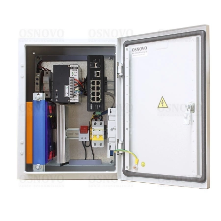 Уличная станция с термостабилизацией и резервным питанием OSNOVO OS-34TB1(SW-60812/I)