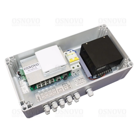 Коммутатор Gigabit Ethernet на 11 портов OSNOVO SW-60812/W