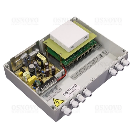 Коммутатор Gigabit Ethernet на 6 портов OSNOVO SW-80402/WL